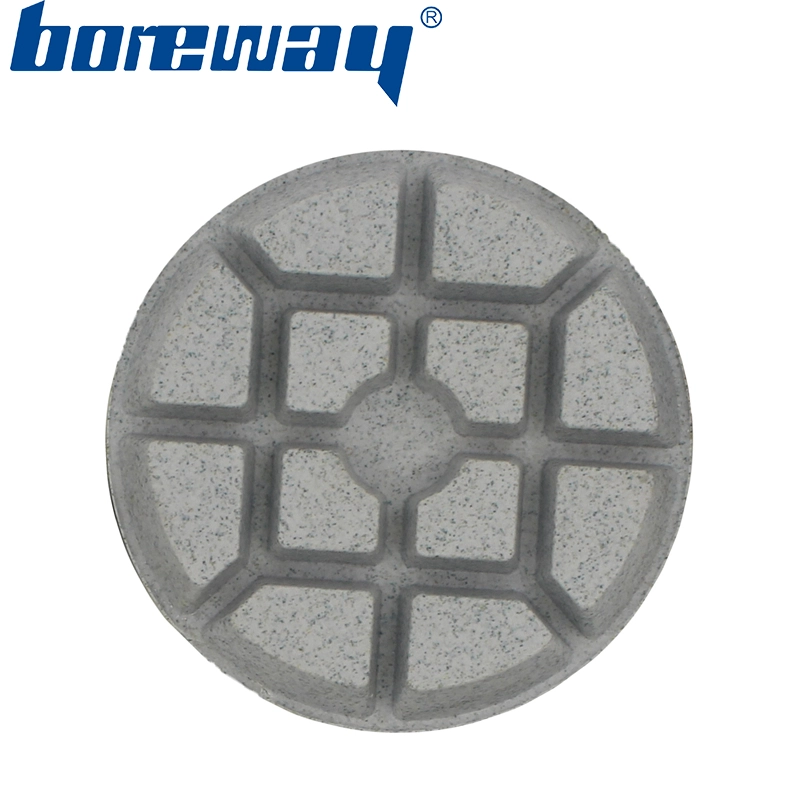 3inch 80mm 8 steps wet use diamond floor polishing pads for polishing floors