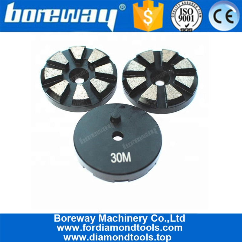 3 Inch Diamond Circular Shape Metal Bond Grinding Pad For Grinder