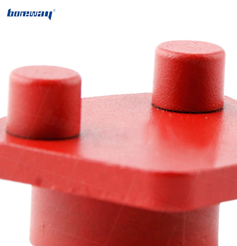 Single Round Segment Two Pins Floor Disc Metal Grinding Block For Werkmaster Floor Grinder