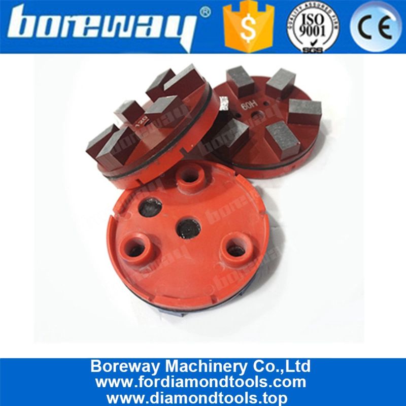  4 Inch Klindex Diamond Metal Grinding Pad With 3 Holes