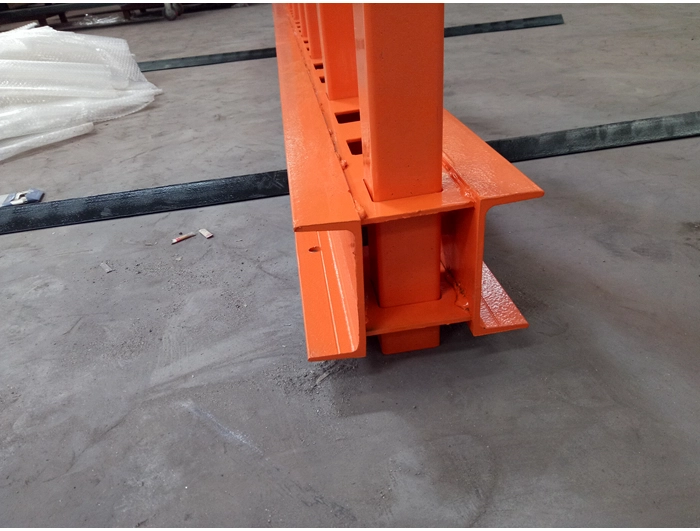 plug type stone slab steel storage rack