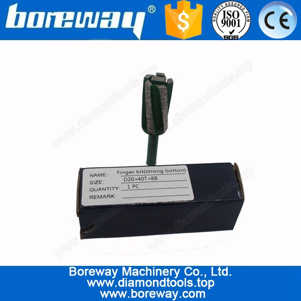 D20*40T*8B Diamond Milling Cutter With Shank For Grinding Slab