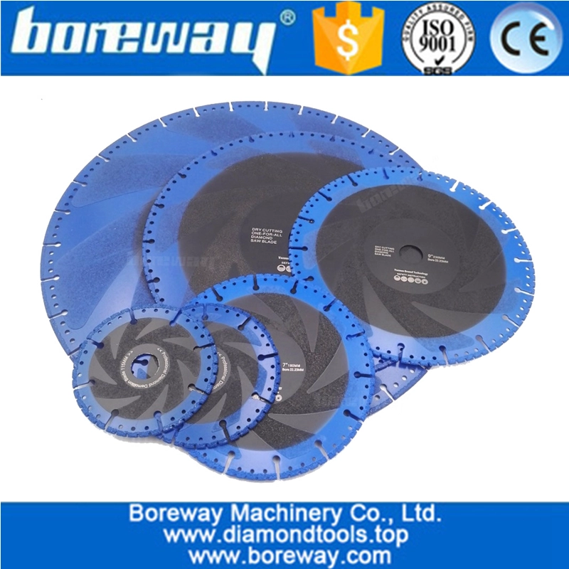 Vacuum Brazed Diamond Blade for All Purpose For stone  Demolition Blade