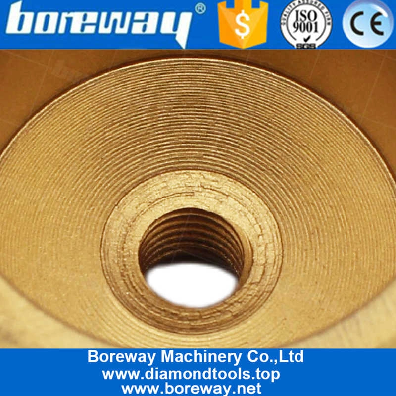 Continuous Zero Tolerance Counter Top Drum Basin Sink Wheel with 5/8”-11 Connector