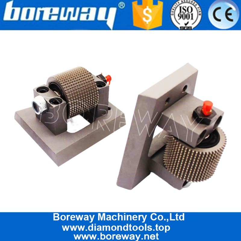 Rotary Horseshoe Multi Point Bush Hammer Roller For Marble 11