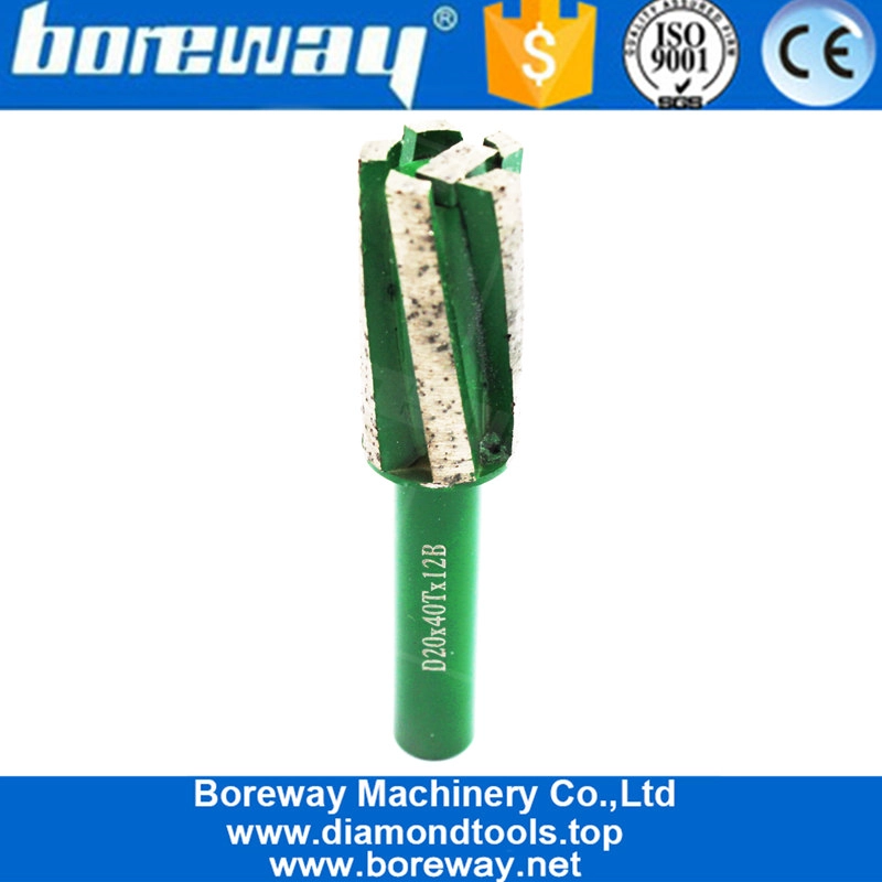 D20 Stone CNC Diamond Finger Bit Tool For Grinding Manufacturer