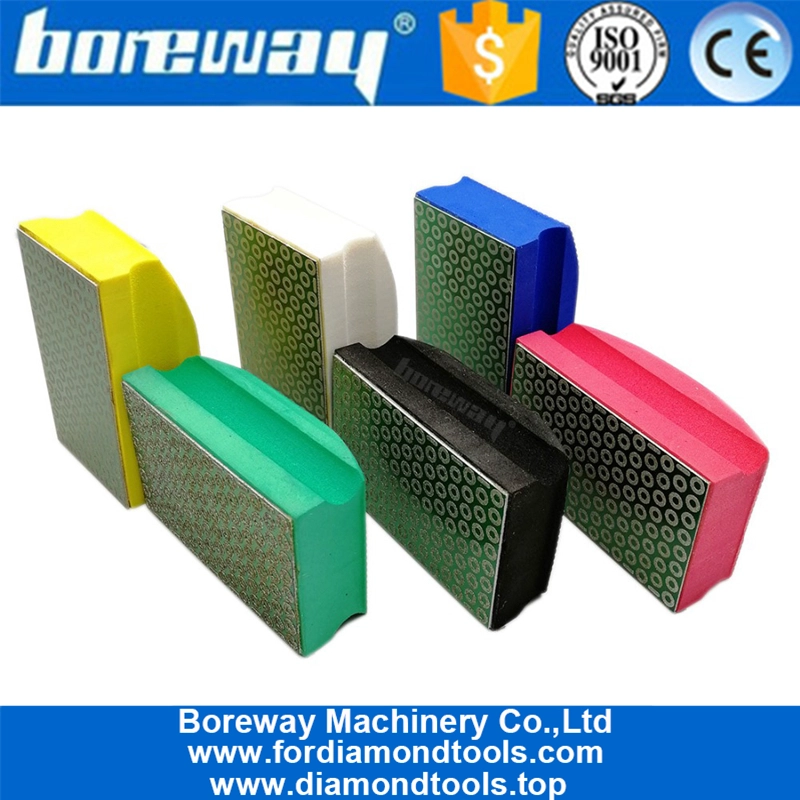 Electroplated Diamond Hand Polishing Pad 