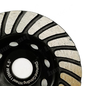 4.5 Inch Diamond Turbo Row Cup Wheel