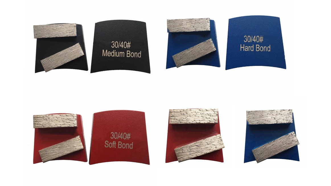 Fast Change Concrete Diamond Grinding Plate