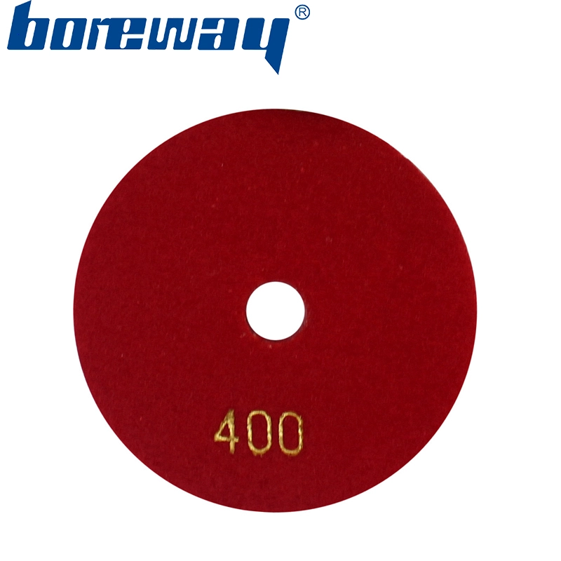 4inch 100mm 8 steps square type diamond polishing pads for stone ceramic concrete