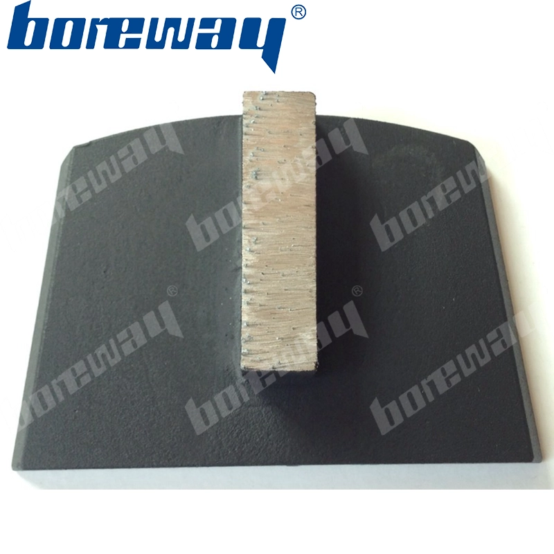 1 rectangle bar metal bond concrete diamond grinding plugs for lavina machines