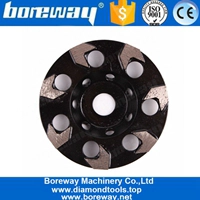 8 Arrow Segments Grinding Cup Wheel