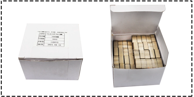 2000mm Multi Saw Blade M Shape Sandwich Segment For Granite 06