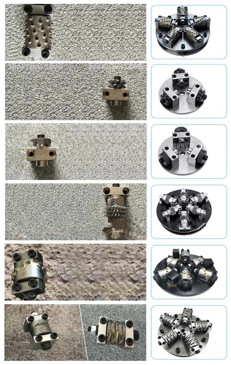 bush hammer roller for rough surface grinding