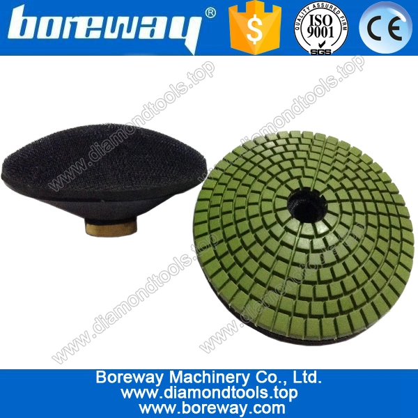 resin diamond concave grinding and polishing pad