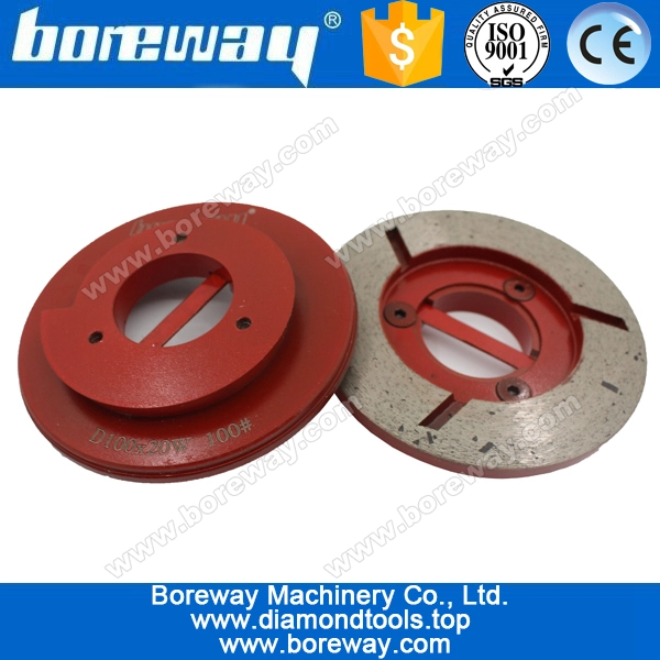 continuous rim snail lock diamond cup grinding wheels