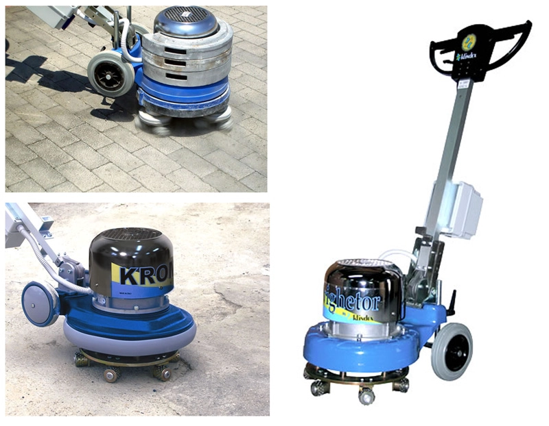 Rotary Bush Hammer Roller For 410mm Klindex Grinding Concrete Plate