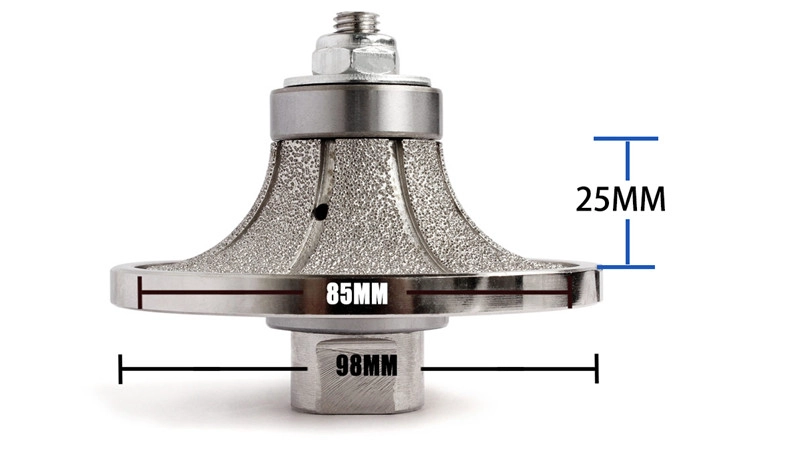 vaccum brazed diamond router bit