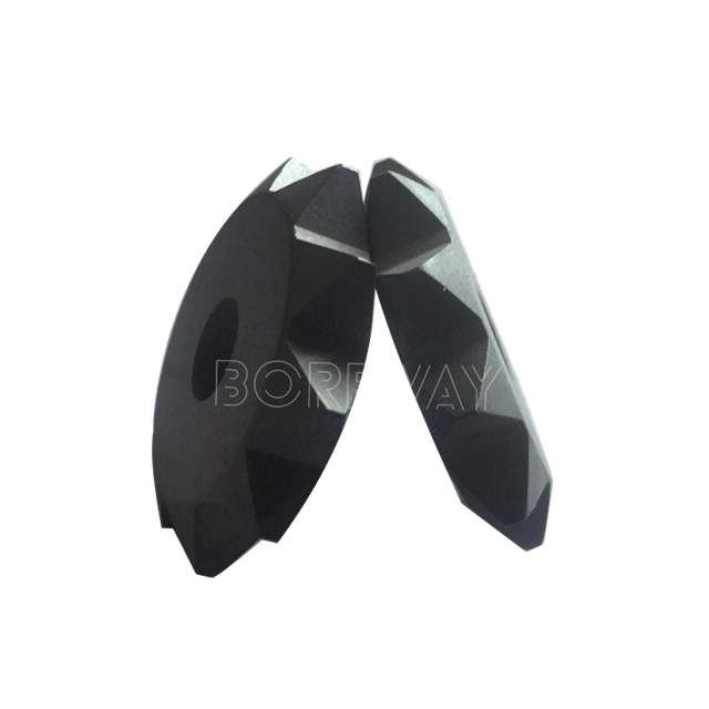 Carbide Alloy Tip Star Type Bush Hammer Roller For Granite521