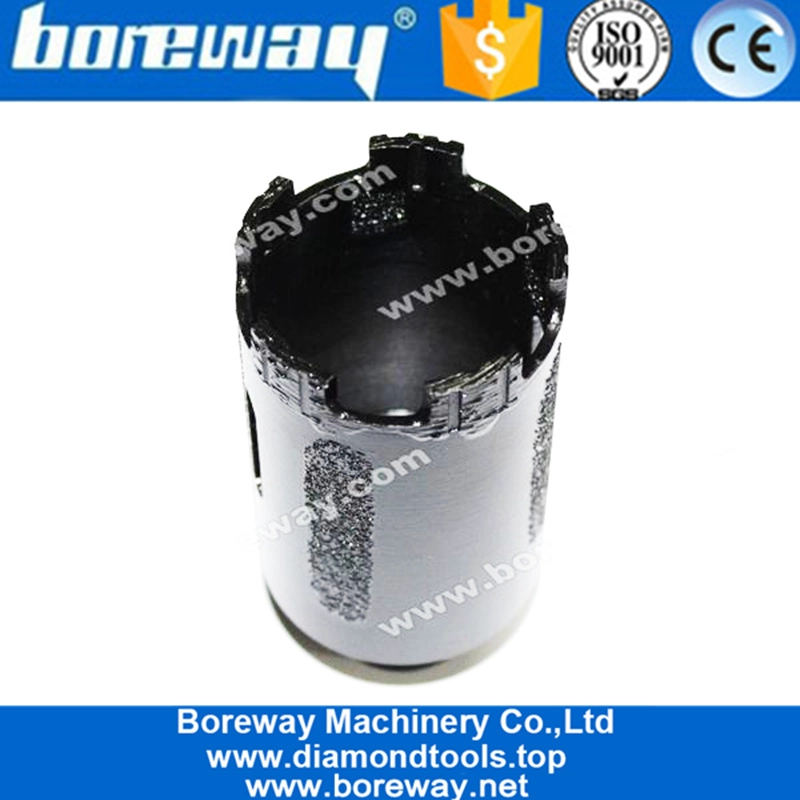 Manufacturer of 20MM-128MM Vacuum Brazed Diamond Dry Core Bits