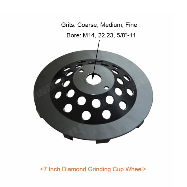 7 Inch Diamond Grinding Cup Wheel 