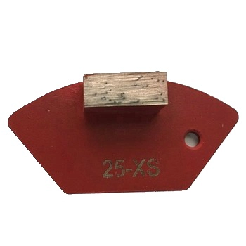 Fan Shape Concrete Floor Grinding Diamond With Single Segment