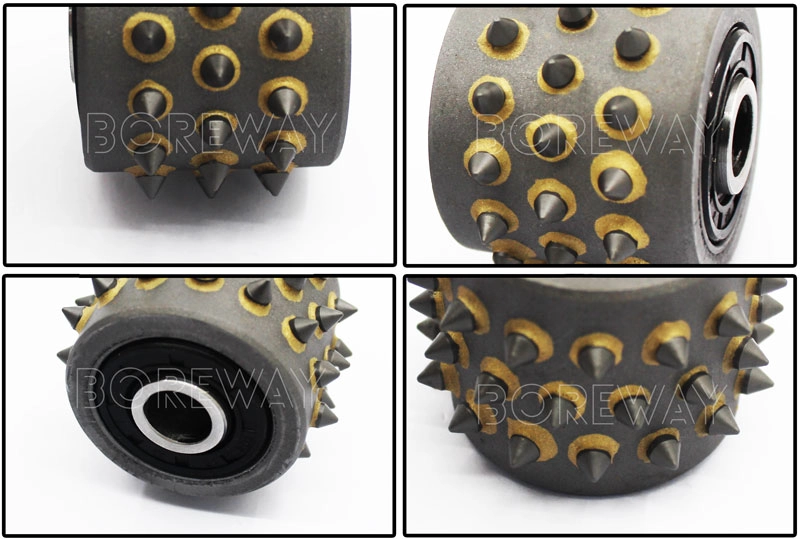 45 Tip Diamond Bush Hammer Roller for Suppliers
