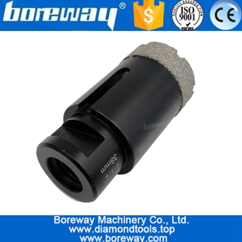 Dia.38mm Vacuum Brazed Diamond Core Drill Bits For Drilling porcelain granite marble Masonry