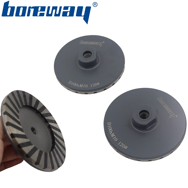 ripple diamond segment cup grinding wheels