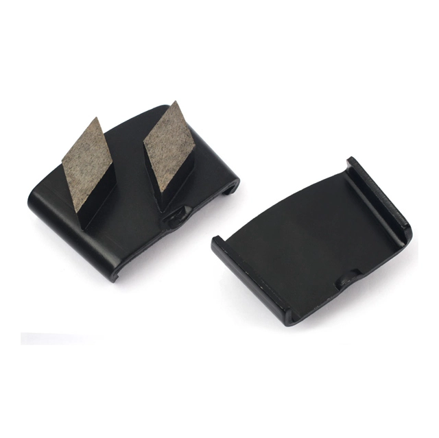 HTC Diamond Grinding Block Two Rhombus Segments For Concrete Floor Polishing
