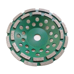 7 Inch Double Row Diamond Grinding Wheel