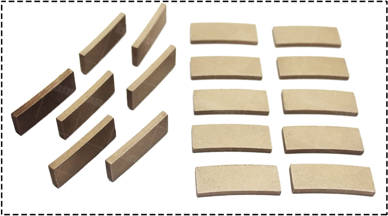 China 400mm Diamond Saw Blade Segment For Cutting Andesite In Indonesian Market 04