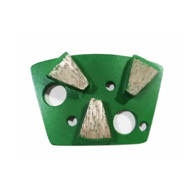 Three Fan Shape Segments Diamond Floor Grinding Block