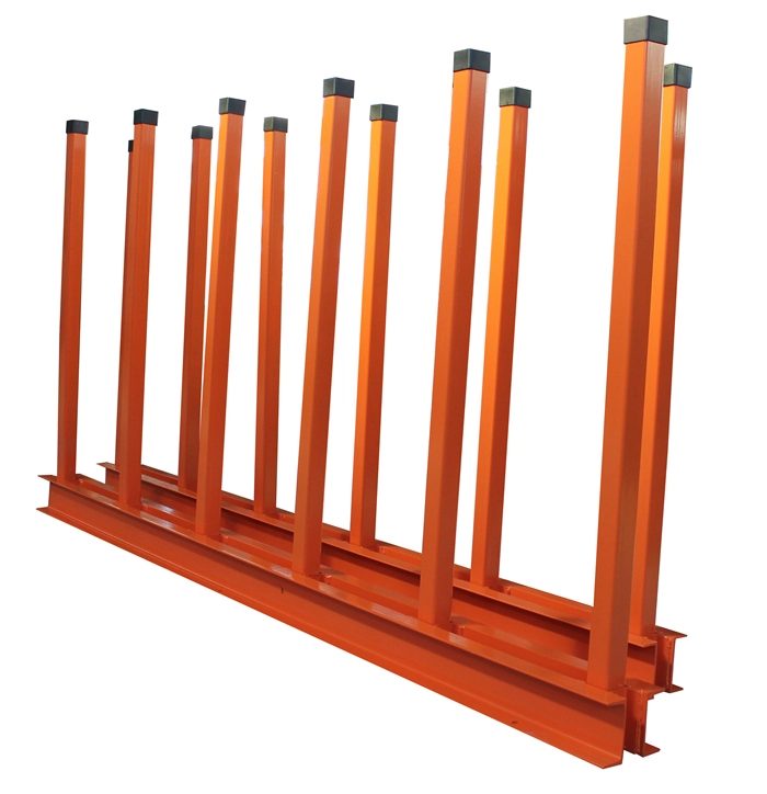 plug type stone slab steel storage rack