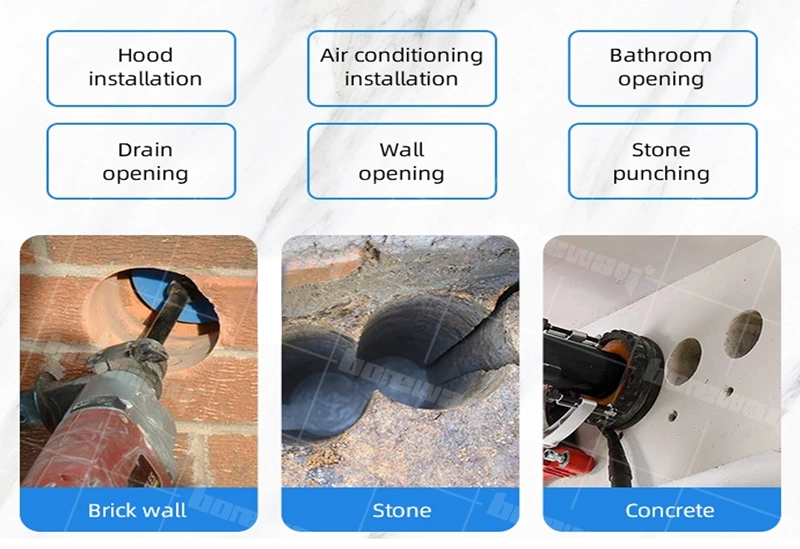 Crown Segment Diamond Drill Bit Application