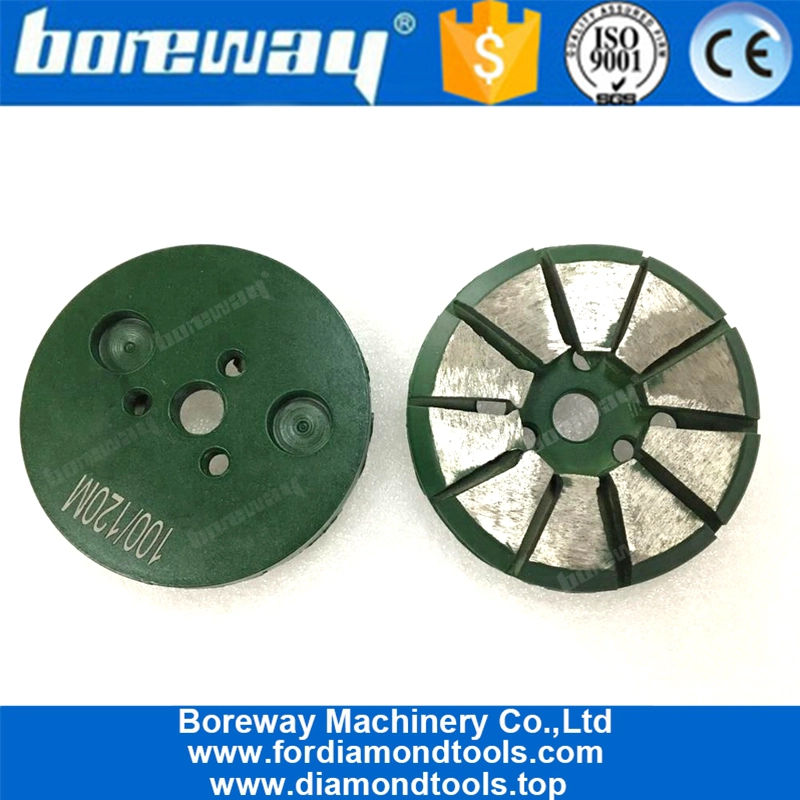 3 Inch Circular Shape Metal Bond Grinding Pad