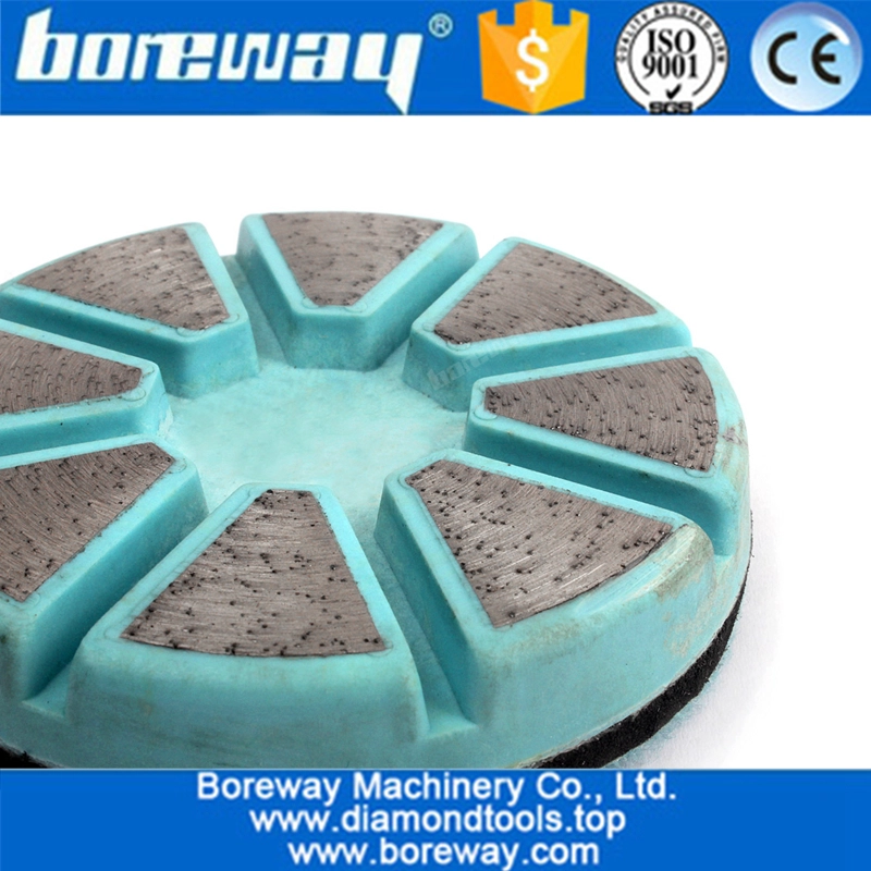 Metal Bond Grinding Pad For Concrete Floor Stone Plastic Based Aggressive Abrasive Grinding Disc