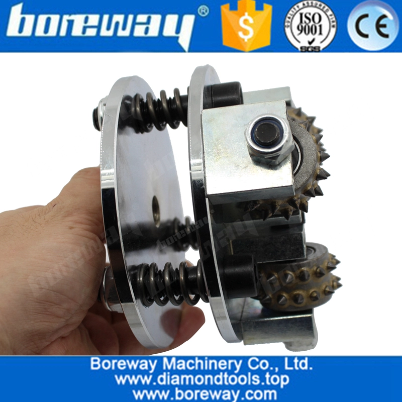 5 Inch 125mm Bush Hammered Wheel Plate