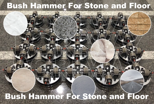 China Bush Hammer Head Manufacturer, Rotary Bush Hammer For Manufacturer, Rotary Bush Hammer Plate For Manufacturer