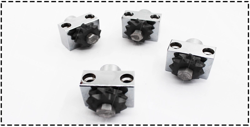 Star Type 20 Teeth Rotary Bush Hammer Roller With Stand Manufacturer & Suppliers 3