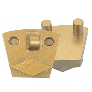 Half PCD Two Pins Diamond Grinding Plates