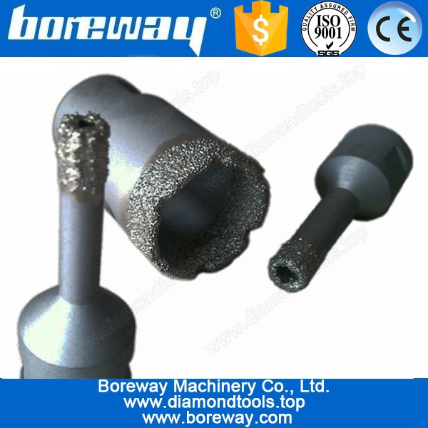 vacuum brazed core drill bit for granite
