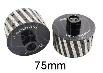 Factory Price Diamond Resin Filled Zero Tolerance Grinding Drum Wheel For Counter Top