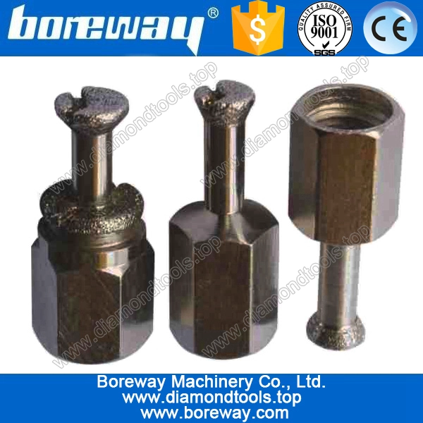 electroplating diamond anchor bit for construction