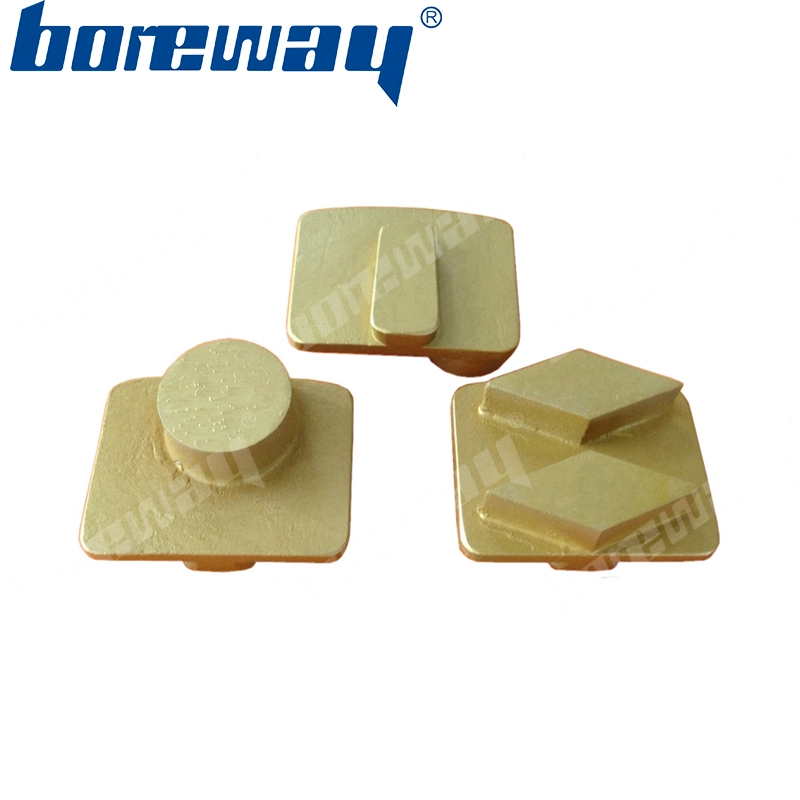 Diamond grinding shoes with redi lock for scanmaskin grinding machines