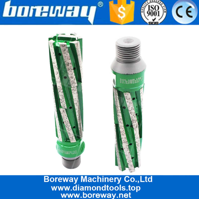 D27 Diamond Milling Cutter With Bottom Segment 