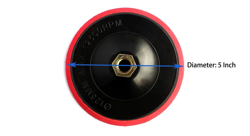 5 inch plastic backer pads 