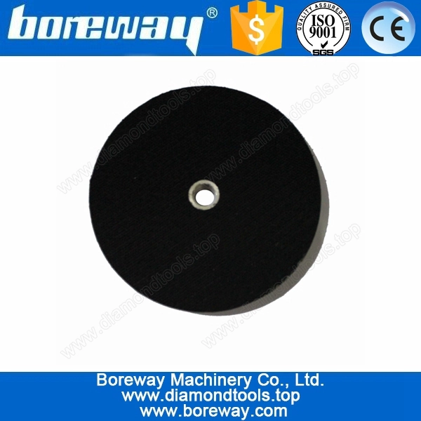 aluminium backer for diamond polishing pads