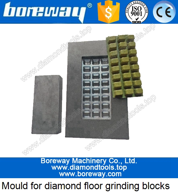 molds for diamond grinding and polishing pad