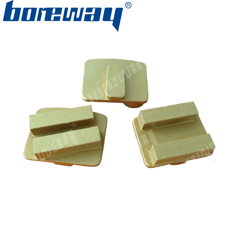 1 sixangle segment floor grinding blocks with external plug for scanmaskin floor grinder